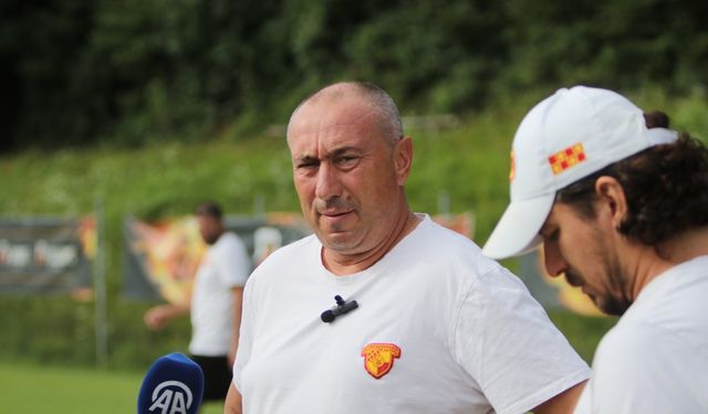 Göztepe'de teknik direktör Stanimir Stoilov kampı değerlendirdi
