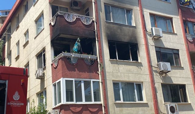 İstanbul - Şişli'de 4 katlı binada çıkan yangın söndürüldü