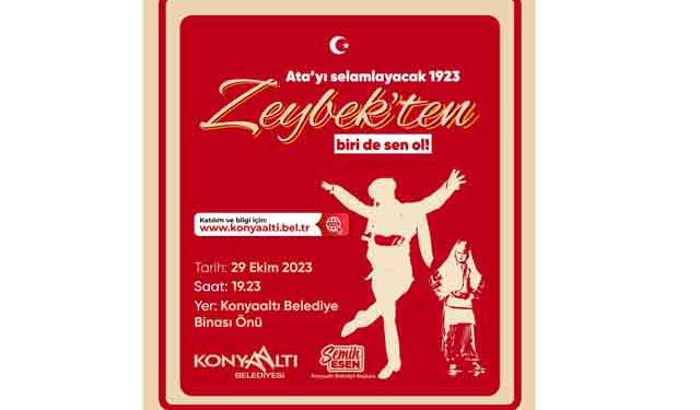 Konyaaltı Belediyesi Zeybek reklamı