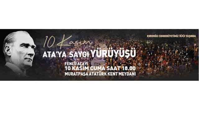 Muratpaşa Belediyesi 10 Kasım Atatürk'ü Anma reklamı
