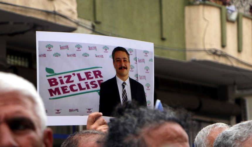 Adana'da DEM Parti'den 'Kobani Davası' kararına tepki 