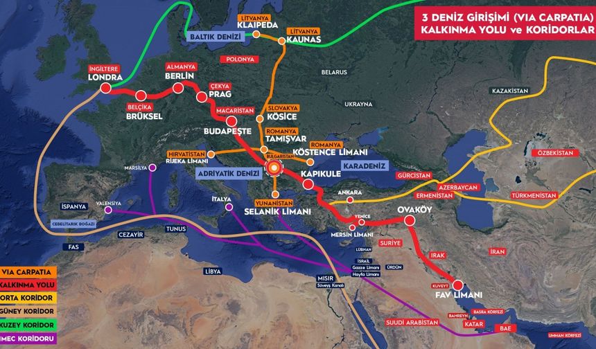 Bakan Uraloğlu: Ortadoğu'daki ticaret yolları Türkiye üzerinden Avrupa'ya bağlanacak