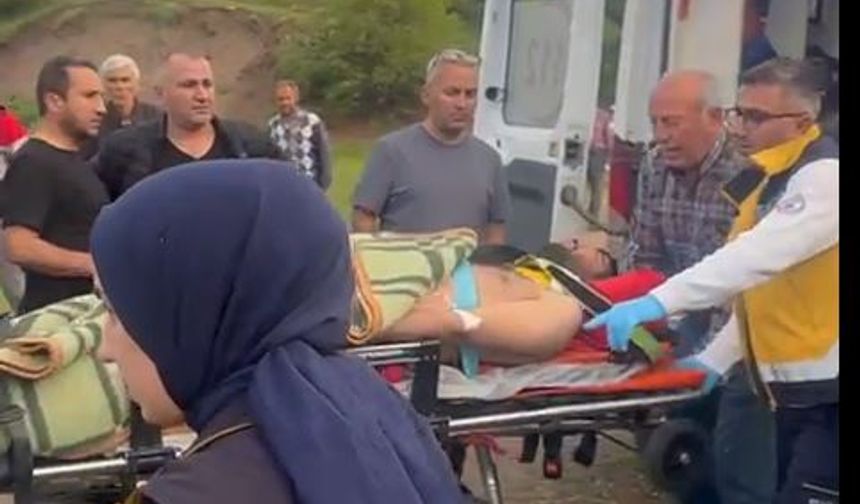 Giresun'da otomobil, HES kanalına düştü; 1'i imam 2 kişi kayıp (3)- Yeniden
