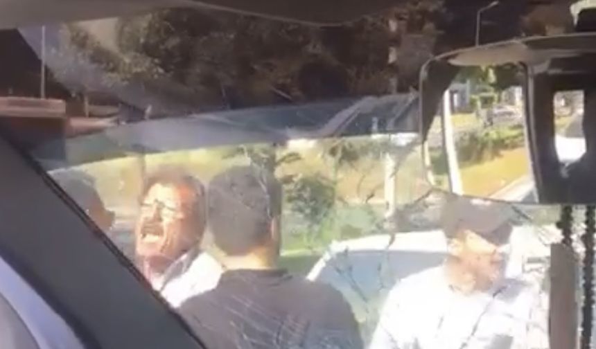 Öğrenci servis minibüsüne demir sopayla saldıran şüpheli ve babası serbest