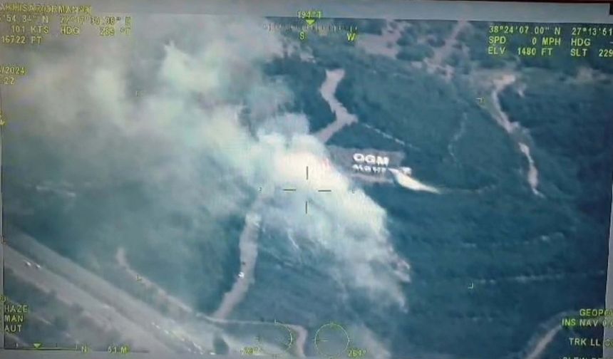 İZMİR'de orman yangını; Buca'da da yangın çıktı (2) (VİDEO EKLENDİ)