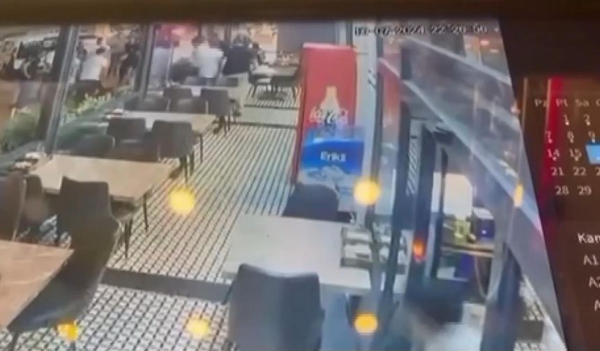 İstanbul - Esenyurt'ta restorana silahlı saldırının yeni görüntüleri ortaya çıktı