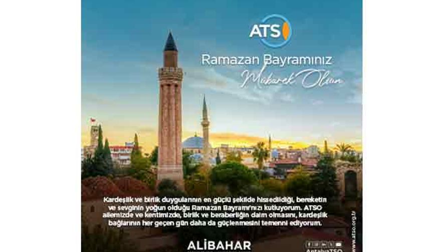 Antalya Ticaret ve Sanayi Odası Bayram kutlaması resmi reklamı